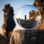 glass ball, devil's wall, creation